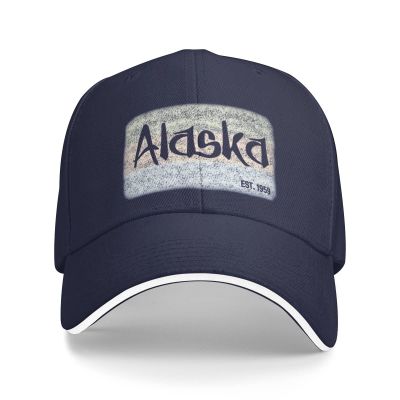 Alaska Est 1959 Men Baseball Cap Women Adjustable Sun Summer Dad Golf Trucker Hat Navy