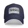 Alaska Est 1959 Men Baseball Cap Women Adjustable Sun Summer Dad Golf Trucker Hat Navy view 1