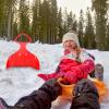 BESPORTBLE Snow Sled Board for Adults and Boys and Girls Skiing Board for Fun for Snow Grass and Sand Sliding Toy for Family and Friends view 4