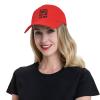 Funny My Favorite People Call Me Paw Paw Women Curved Brim Trucker Hat Adjustable Men Sun Dad Golf Baseball Cap Red view 4