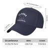 Alaska Est 1959 Patriotic Flag Curved Brim Baseball Cap Men Adjustable Sun Dad Summer Golf Trucker Hat Navy view 3