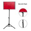 DonHeK Table Tennis Rebound,Portable Pingpong Return Board Self Training Equipment,Stand is Height Adjustable for Home Gym Community Game Rooms view 3