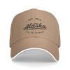 Classic Vintage Retro Alaska Est 1959 Warm Men Baseball Cap Adjustable Dad Sun Summer Golf Trucker Hat Natural view 1