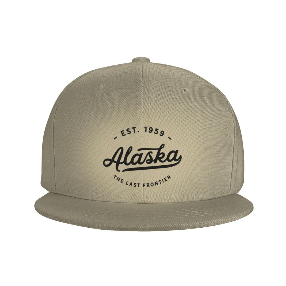 Classic Vintage Retro Alaska Est 1959 Warm Sun Trucker Hat Men Women Snapback Golf Baseball Cap Natural
