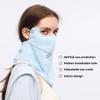 Neck Gaiter Face Scarf Cover Sun Protection Bandana Women Summer Outdoor Activities Blue view 3