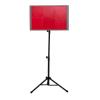 DonHeK Portable Table Tennis Rebound,Pingpong Return Board Self Training Equipment,Stand is Height Adjustable for Home Gym Community Game Rooms view 1