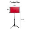DonHeK Portable Table Tennis Rebound,Pingpong Return Board Self Training Equipment,Stand is Height Adjustable for Home Gym Community Game Rooms view 2
