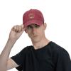 I Hate Pulling Out Funny Travel Men Baseball Cap Summer Vintage Washed Distressed Sun Cowboy Trucker Hat Red view 4