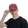 Alaska Est 1959 Patriotic Flag Men Baseball Cap Women Vintage Washed Sun Summer Trucker Hat Red view 4