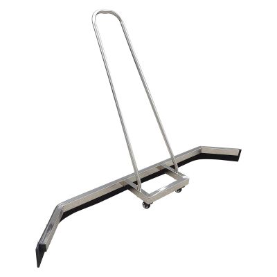 YLQFGUVWK Sports Tennis Court Squeegee, Stainless Steel Tennis Court Wiper, with Wheels/Handle/with Replacement rain Shuttle