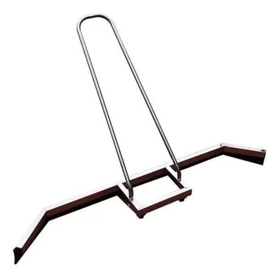 YLQFGUVWK Sports Tennis Court Squeegee, Floor Drain Remover, Silver Water Pusher Cleaning Truck, with Wheels/Handle/Replaceable Strips
