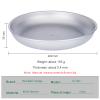 Boundless Voyage Titanium Camping Plate Dishes Saucer Lightweight Round Dinnerware Set Stackable Serving Plates Pasta Plates Travel Outdoor Home Kitchen Tableware Set Ti1120T view 2