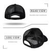 Trucker Hat for Men Women, Sport Apparel Gifts for Men, Accessories Embroidered Baseball Cap view 3