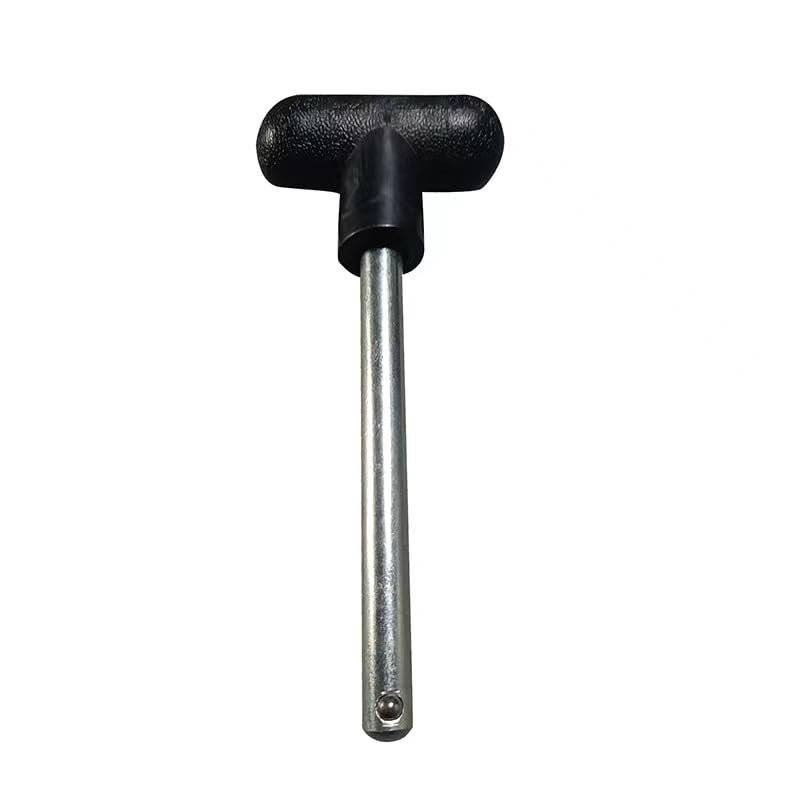 1Pack Dia 5/16"(9.5mm) T-Handle Weight Stack Replacement Pin Detent Hitch Locking Pin Strength Training Gym Equipment for Exercise (Locking Space: 4")