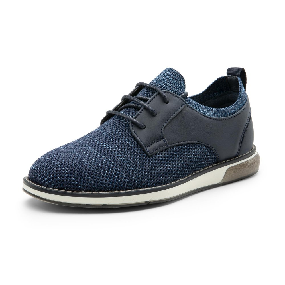 Bruno Marc Boy's Mesh Casual Dress Oxford Breathable Uniform Shoes,Size 11 Little Kid,Navy,SBOX2403K