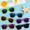 Bouiexye 48 Pack Party Sunglasses Bulk for Birthday Summer Wedding Party Goody Bag Fillers Supplies view 2