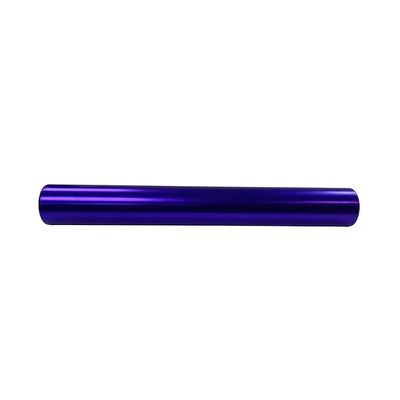 Amber Fight Gear Official Size Aluminum Track & Field Relay Baton, Lightweight, Durable, Corrosion-Resistant Race Equipment for School, College & Professional Team Running Events, Purple