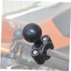 Kisangel 2pcs Motorcycle Phone Stand Rearview Mirror Mount GPS Holder No Tools Needed view 3
