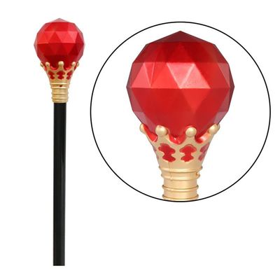 DAGUYS King's Scepter Halloween Props Queen Princess Scepter Cosplay Props Scepter,Red,Queen