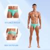 JOCKMAIL 2PCS/Pack Mens Thongs Sexy Men Thongs Underwear G-String Thongs for Men view 2