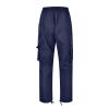 Mens Joggers with Pockets, Men's Workout Pants for Gym Running and Bodybuilding Athletic Bottom Sweatpants Deep Pockets Joggers Pants Men S Cargo Pants Belt Clothes Sweatpants (L, Navy) view 2