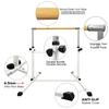XDEMODA The Latest Model Gymnastics Bar for Kids Ages 3-15 for Home, Anti-Slip, Easy to Assemble, 35 to 55 Adjustable Height Gymnastic Horizontal Bars Equipment (Gym bar, White) view 3