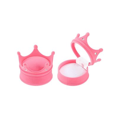 2 Pack Rose Flower Ring Box Single Slot Jewelry Gift Box Ring Earrings Jewelry Storage Display Case Cute Small Ring Holder Box for Proposal Engagement Wedding Valentine's Day
