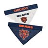 Pets First NFL Chicago Bears Reversible Bandana Size XX-Large for Dogs & Cats. 2 Sided Sports Bandana, Premium Embroidery Team Logo, Many NFL Teams Available view 1