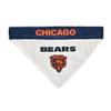 Pets First NFL Chicago Bears Reversible Bandana Size XX-Large for Dogs & Cats. 2 Sided Sports Bandana, Premium Embroidery Team Logo, Many NFL Teams Available view 3