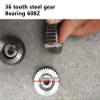 TPTBON E-Bike Motor Gear Clutch Kit with 36T Steel Gears, Bike Motor Kit - Electric Bicycle Accessories for Bafang (3pcs) (Size : Forged Steel Gear) view 2