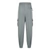 Fleece Sweatpants Men, Men's Cargo Pants with Pockets Joggers for Men Athletic Pants Workout, Jogging, Running Mens Pants Kaki Black Pants Relaxed Fit Basic Pants (XXL, Gray) view 3