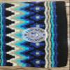 EQUIGEAR Western Show Horse Saddle Blanket New Zealand Wool Western Design Handmade Saddle Blanket Top Wool Pad Sensor Flex (Customization Available) ZB-001 (36x40) view 3