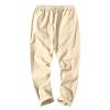 Mens Pants Casual, Joggers with Deep Pockets in Loose-Fit Style Cargo Pants Relaxed Fit Men Khaki Pants Camo Flared Pants Jeans Pants Cargos Work Pants Side Pants Work (4XL, Khaki) view 1