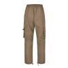 Men's Pants, Joggers Workout for Gym Running and Bodybuilding Athletic Bottom Sweatpants with Deep Pockets Camo Pants Black Cargo Taticaldraw Pants Shirt Men Work Pants (XXL, Khaki) view 3
