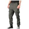 Mens Cargo Pants, Men's with Pockets Tapered Joggers for Men Athletic Pants Workout, Jogging, Running Track Pants Jogger Camo Pants Black Working Pants Zipper Pants Sweats (XXL, Green) view 1