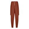 Sweatpants for Men, Men's Cargo Pants with Pockets Joggers Men Athletic Pants Workout, Jogging, Running Mens Sweatpants Black Work Big and Tall Khaki Pants Gothic Pants (5XL, Brown) view 2