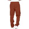 Sweatpants for Men, Men's Cargo Pants with Pockets Joggers Men Athletic Pants Workout, Jogging, Running Mens Sweatpants Black Work Big and Tall Khaki Pants Gothic Pants (5XL, Brown) view 3