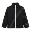 Agoky Skate Jacket for Boys Girls Figure Skating Jackets Tops Training Outfits Competition Outwear Sports Workout Black 12 Years view 3