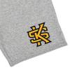 Campus Lab Kennesaw State University Mens Sweat Shorts Primary Logo, Athletic Heather, Small view 2