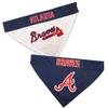 Pets First MLB Atlanta Braves Reversible Bandana Size XX-Large for Dogs & Cats. 2 Sided Sports Bandana,Premium Embroidery Team Logo, All MLB Teams Available view 1
