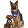 Pets First NHL New York Rangers Reversible Bandana Size XX-Large for Dogs & Cats. 2 Sided Sports Bandana, Premium Embroidery Team Logo, Many NHL Teams Available view 4