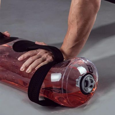SAYOBO Weights Water Bag Transparent, 10/15/20/25/30 Kg Fitness Balance Training Device, Flexible Workout Bags - Fill with Water, Core Strength Tool (Color : 20kg)