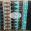 EQUIGEAR Western Show Horse Saddle Blanket New Zealand Wool Western Design Handmade Saddle Blanket Top Wool Pad Sensor Flex (Customization Available) ZB-003 (36x36) view 3