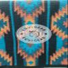 EQUIGEAR Western Show Horse Saddle Blanket New Zealand Wool Western Design Handmade Saddle Blanket Top Wool Pad Sensor Flex (Customization Available) ZB-010 (34x38) view 4