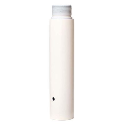 BBHW Lockable Pole Dance Pole White, Exotic Dancing Stripper Pole Kit, Professional Spinning Static Rod for Home Fitness, 45mm Diameter (Color : 25cm (10") Extension Pole)