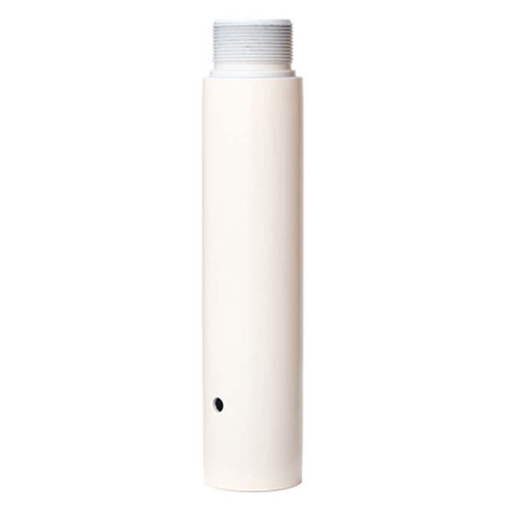 BBHW Lockable Pole Dance Pole White, Exotic Dancing Stripper Pole Kit, Professional Spinning Static Rod for Home Fitness, 45mm Diameter (Color : 25cm (10") Extension Pole)