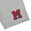 Campus Lab Commonwealth University - Mansfield University Mens Sweat Shorts Primary Logo, Athletic Heather, X-Large view 2
