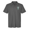 Campus Lab Texas A&M University Primary Logo Mens's Adult 100% Cotton Knit Polo Shirt, Charcoal, XX-Large view 1