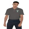 Campus Lab Texas A&M University Primary Logo Mens's Adult 100% Cotton Knit Polo Shirt, Charcoal, XX-Large view 2