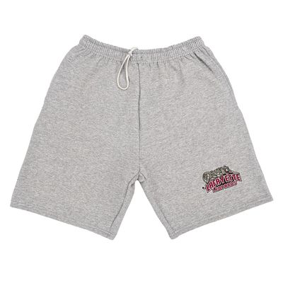 Campus Lab Lafayette College Mens Sweat Shorts Primary Logo, Athletic Heather, Large